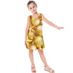 gold christmas ornaments Kids  Sleeveless Dress