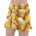 gold christmas ornaments Tennis Skirt