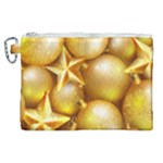 gold christmas ornaments Canvas Cosmetic Bag (XL)