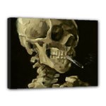 van gogh Skull Canvas 16  x 12  (Stretched)