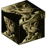 van gogh Skull Storage Stool 12 