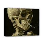 van gogh Skull Deluxe Canvas 14  x 11  (Stretched)