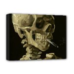 van gogh Skull Deluxe Canvas 16  x 12  (Stretched) 