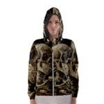 van gogh Skull Hooded Windbreaker (Women)