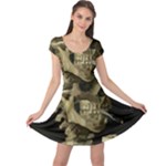 van gogh Skull Cap Sleeve Dress