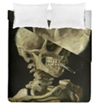 van gogh Skull Duvet Cover Double Side (Queen Size)