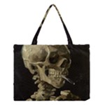 van gogh Skull Medium Tote Bag