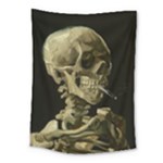 van gogh Skull Medium Tapestry