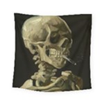 van gogh Skull Square Tapestry (Small)