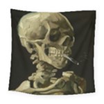 van gogh Skull Square Tapestry (Large)