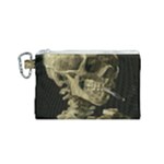 van gogh Skull Canvas Cosmetic Bag (Small)