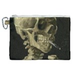 van gogh Skull Canvas Cosmetic Bag (XL)