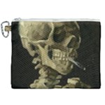 van gogh Skull Canvas Cosmetic Bag (XXL)