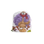 funny thanksgiving turkey Drawstring Pouch (Small)