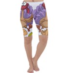 funny thanksgiving turkey Cropped Leggings 