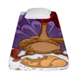 funny thanksgiving turkey Fitted Sheet (Single Size)