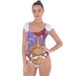 funny thanksgiving turkey Short Sleeve Leotard 