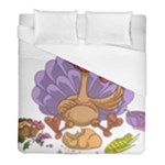 funny thanksgiving turkey Duvet Cover (Full/ Double Size)