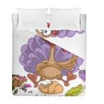 funny thanksgiving turkey Duvet Cover Double Side (Full/ Double Size)