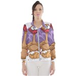 funny thanksgiving turkey Windbreaker (Women)