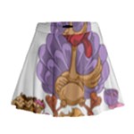 funny thanksgiving turkey Mini Flare Skirt