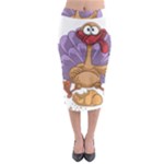 funny thanksgiving turkey Midi Pencil Skirt