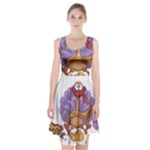 funny thanksgiving turkey Racerback Midi Dress