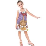 funny thanksgiving turkey Kids  Sleeveless Dress