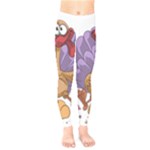 funny thanksgiving turkey Kids  Legging