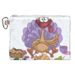 funny thanksgiving turkey Canvas Cosmetic Bag (XL)