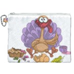 funny thanksgiving turkey Canvas Cosmetic Bag (XXL)