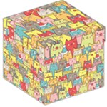 Cute Xmas Cats Storage Stool 12 