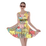 Cute Xmas Cats Skater Dress