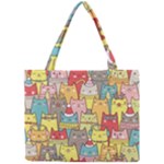 Cute Xmas Cats Mini Tote Bag