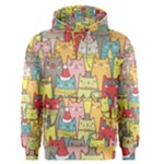 Cute Xmas Cats Men s Pullover Hoodie