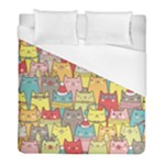 Cute Xmas Cats Duvet Cover (Full/ Double Size)