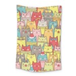 Cute Xmas Cats Small Tapestry