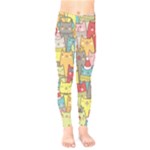 Cute Xmas Cats Kids  Legging