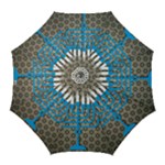 black happy Hanukkah Golf Umbrella