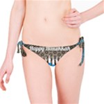 black happy Hanukkah Bikini Bottom