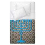 black happy Hanukkah Duvet Cover (Single Size)