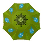 colorblock green hanukkah Golf Umbrella