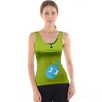 colorblock green hanukkah Tank Top