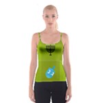 colorblock green hanukkah Spaghetti Strap Top