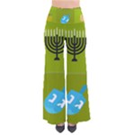 colorblock green hanukkah So Vintage Palazzo Pants