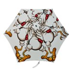 Dabbing Chicken Mini Folding Umbrella