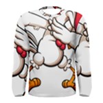 Dabbing Chicken Men s Long Sleeve Tee