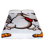 Dabbing Chicken Fitted Sheet (Queen Size)