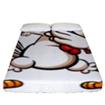 Dabbing Chicken Fitted Sheet (King Size)