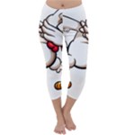 Dabbing Chicken Capri Winter Leggings 